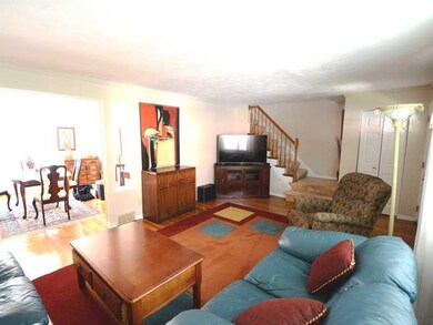 Living Room. Spacious living room with warm rich h