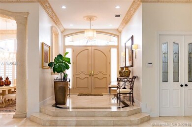 Elegant foyer entry leads to Formal Living room. H