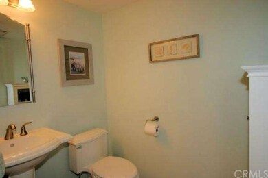 Huge remodeled powder room.