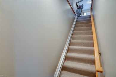 View from basement up w/ chairlift