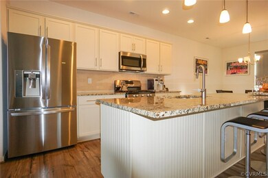 Stainless Steel LG Refrigerator with French Doors