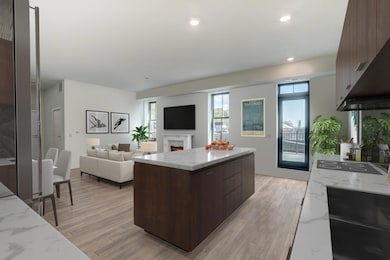 Virtually staged photo-brown