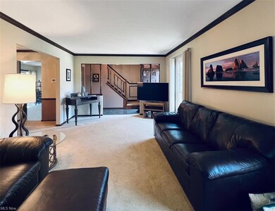 Foyer leading to living room