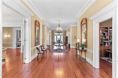 The view as you enter the front.
