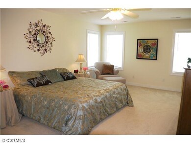 Master Bedroom - Spacious Master has 2 walk-in clo