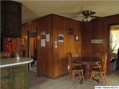 Eating area in kitchen