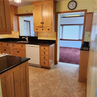 Recently installed kitchen with tons of storage. A
