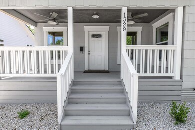 Entrance to property with ceiling fan