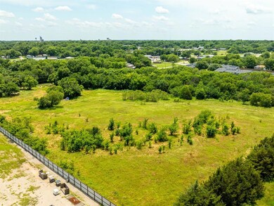Bird's eye view of a tree filled landscape