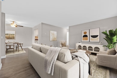 Living Room Virtually Staged