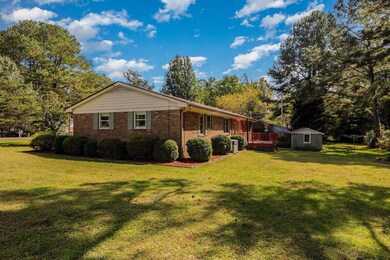 Great view of the side and back yard