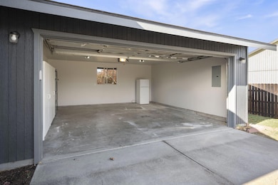 2 CAR ATTACHED GARAGE WITH ATTIC STORAGE