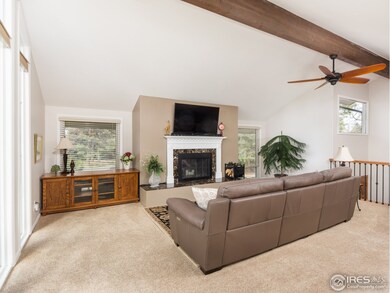 Upper level great room