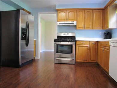 Kitchen. This view shows the kitchen and entrance 