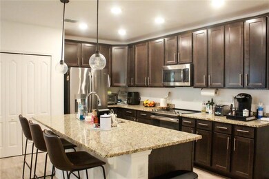 Notice 42 inch upper cabinets, closet pantry, gran