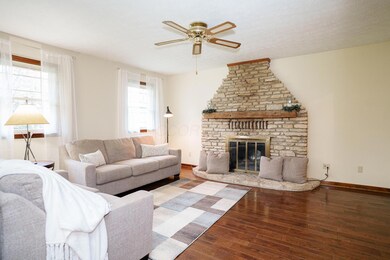 Hand Hewn Mantle