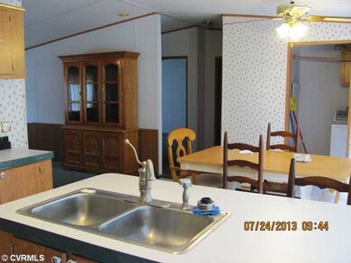 Laundry - View of laundry room from eat-in area of