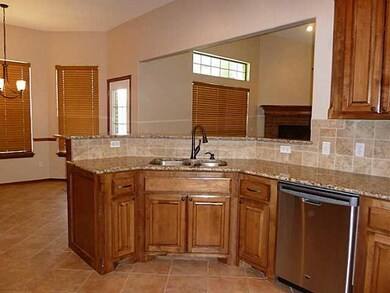 Kitchen. Conversation bar in the kitchen wraps aro