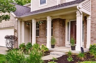 Exterior Front. Beautiful New Landscaping