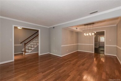 Living room looking toward dining room and foyer
