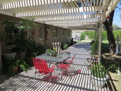 Covered patio