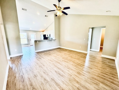 Cathedral ceilings, open floor plan! Gorgeous!