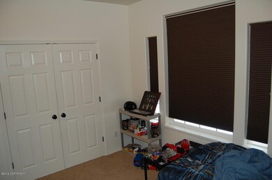 Bedroom #2 with nice window treatments