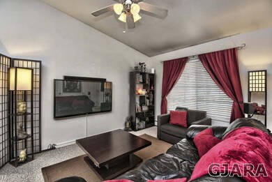 Vaulted ceilings in the living room of this Palace