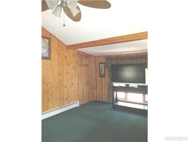 1st Floor Plan. Door to garage from FR.