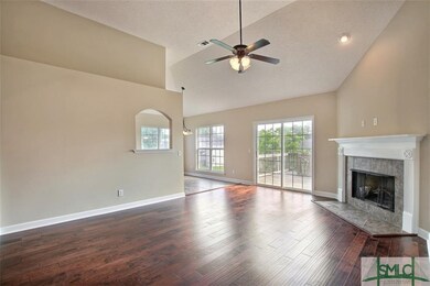 Living Room with doors leading out to deck