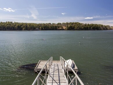 The common dock off the Sheepscot River