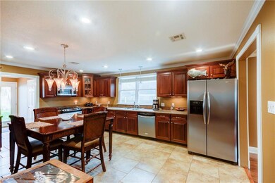 Custom cherry cabinets with soft easy close drawer