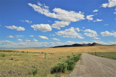 View down the road to the left of the lot
