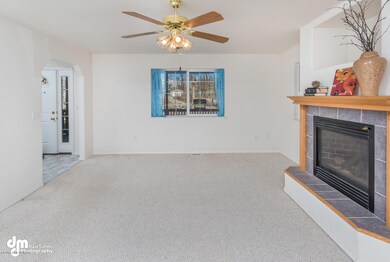 Living room toward entryway