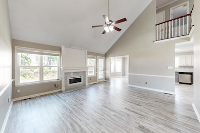 Living Room with Fireplace!