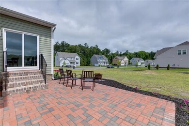 Brick patio