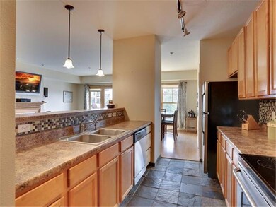 Kitchen with Bar ht. counter