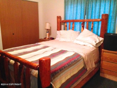 Bedroom in Unit 1