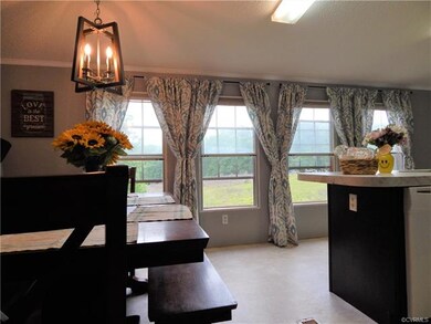 Lovely view of the field and windows for fresh air