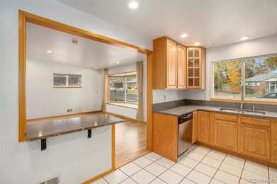 Spacious updated kitchen with abundant cabinet spa