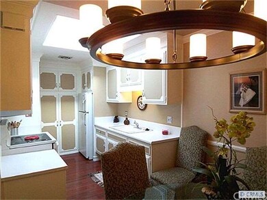 Custom kitchen with huge skylight