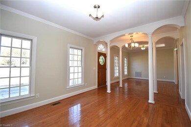 As you enter the front door on the left you are greeted with an open concept hall with the keeping area on the left and formal dining area on the right.