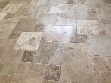 Jerusalem Stone in French Pattern with Chiseled ed