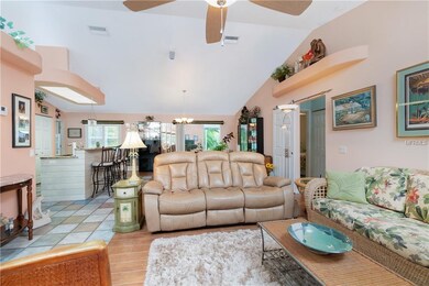 View looking through from the front entry