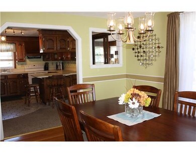 Dining Room. The Dining Room has two windows which