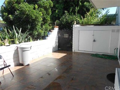 Gated and with extra storage cabinet