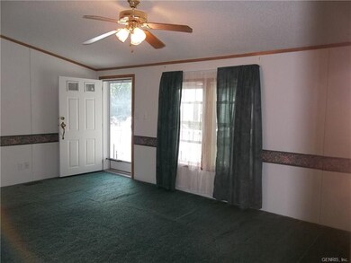 BIg living room, side entrance door