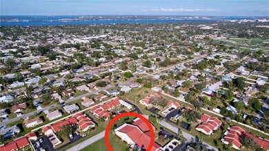 Aerial view of the unit which is at the corner of 13th Ave West and 56th St W