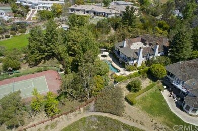 Aerial view of property