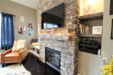 Custom built in shelving for TV components faced w